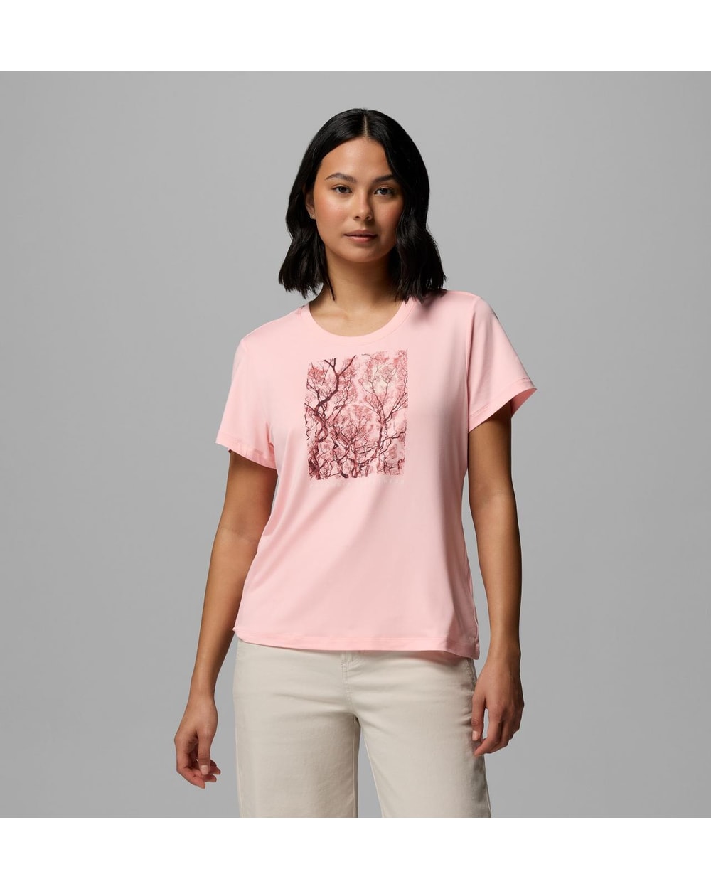 Columbia Women's Parsons Point Short Sleeve Scoop T-Shirt