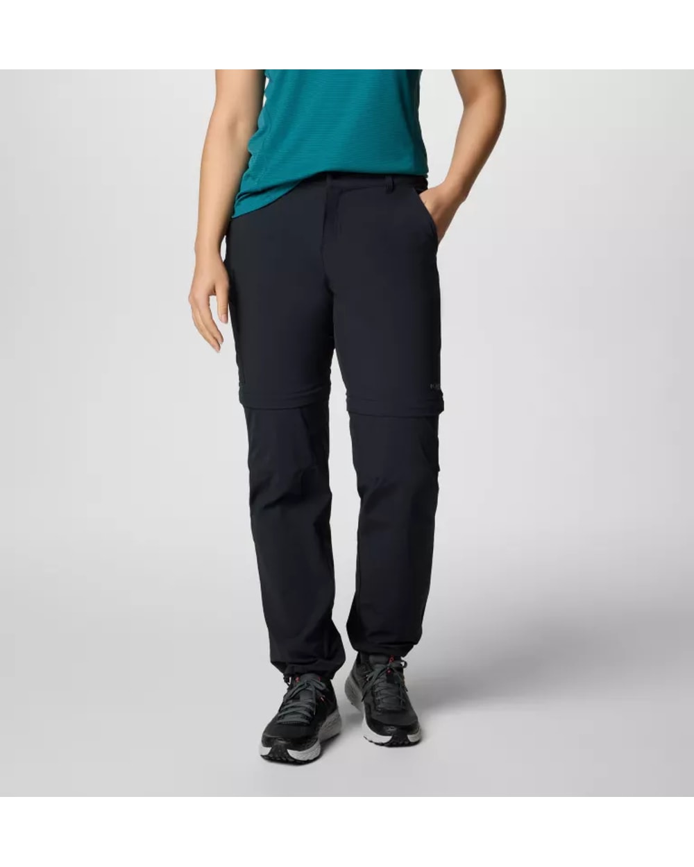 Columbia Women's Summit Valley II Convertible Pants - Black - front