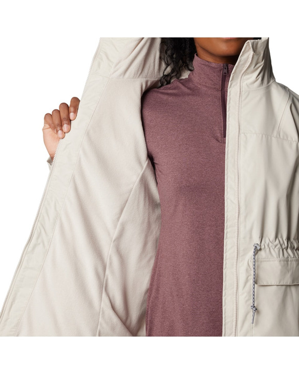 Columbia Women's Sweet Creek II Lined Rain Jacket