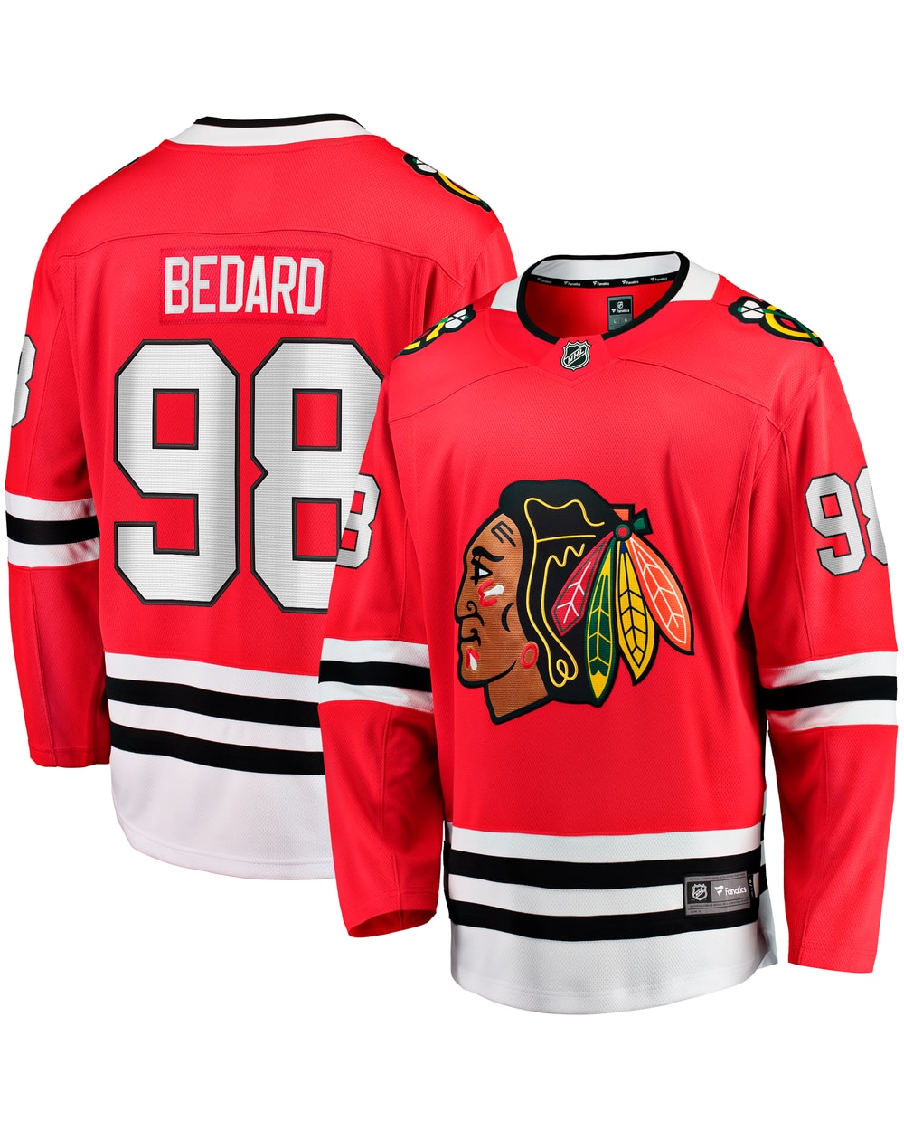 Fanatics Chicago Blackhawks Breakaway Jerseys - Connor Bedard