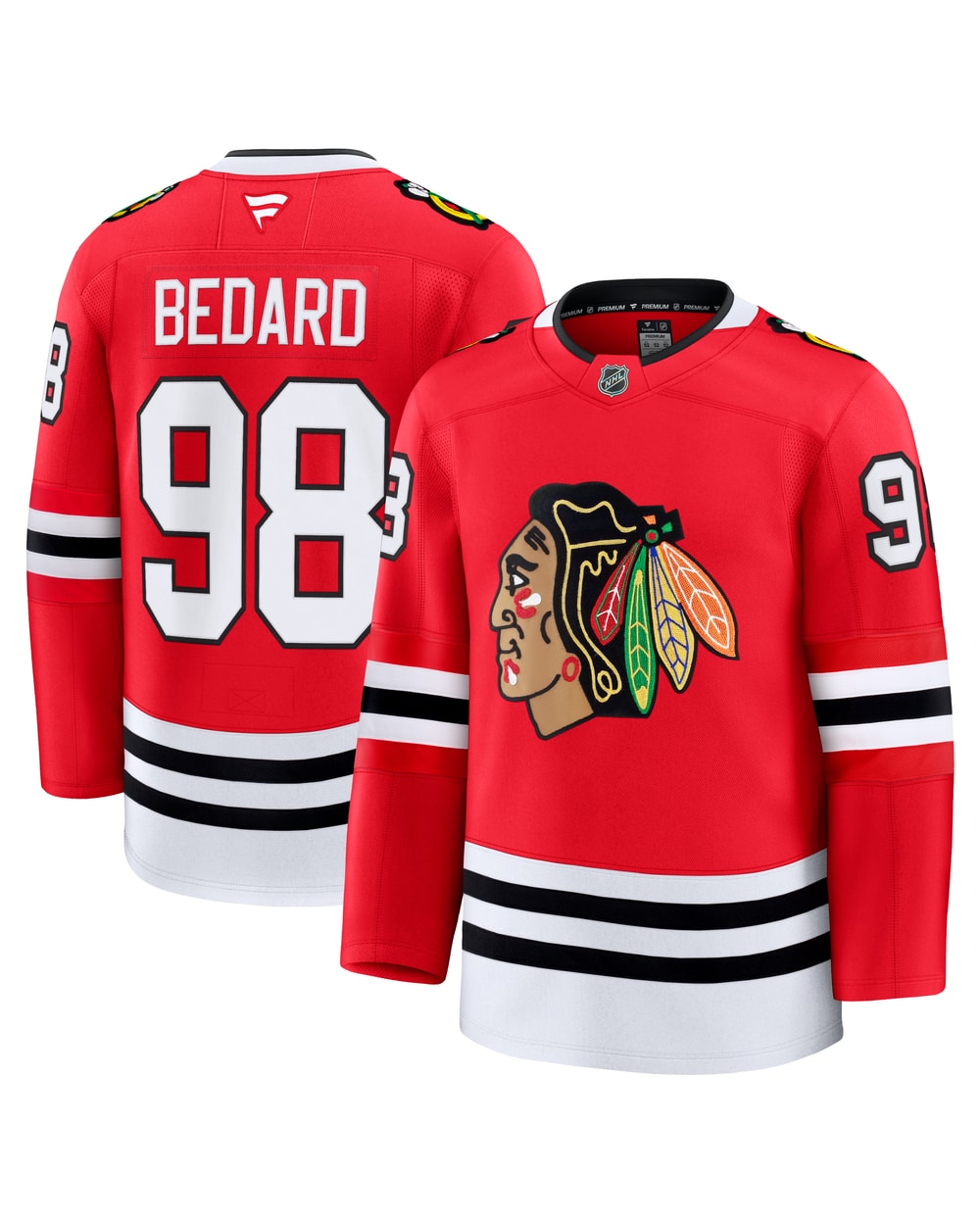 Fanatics Chicago Blackhawks Home Premium Jersey - Connor Bedard