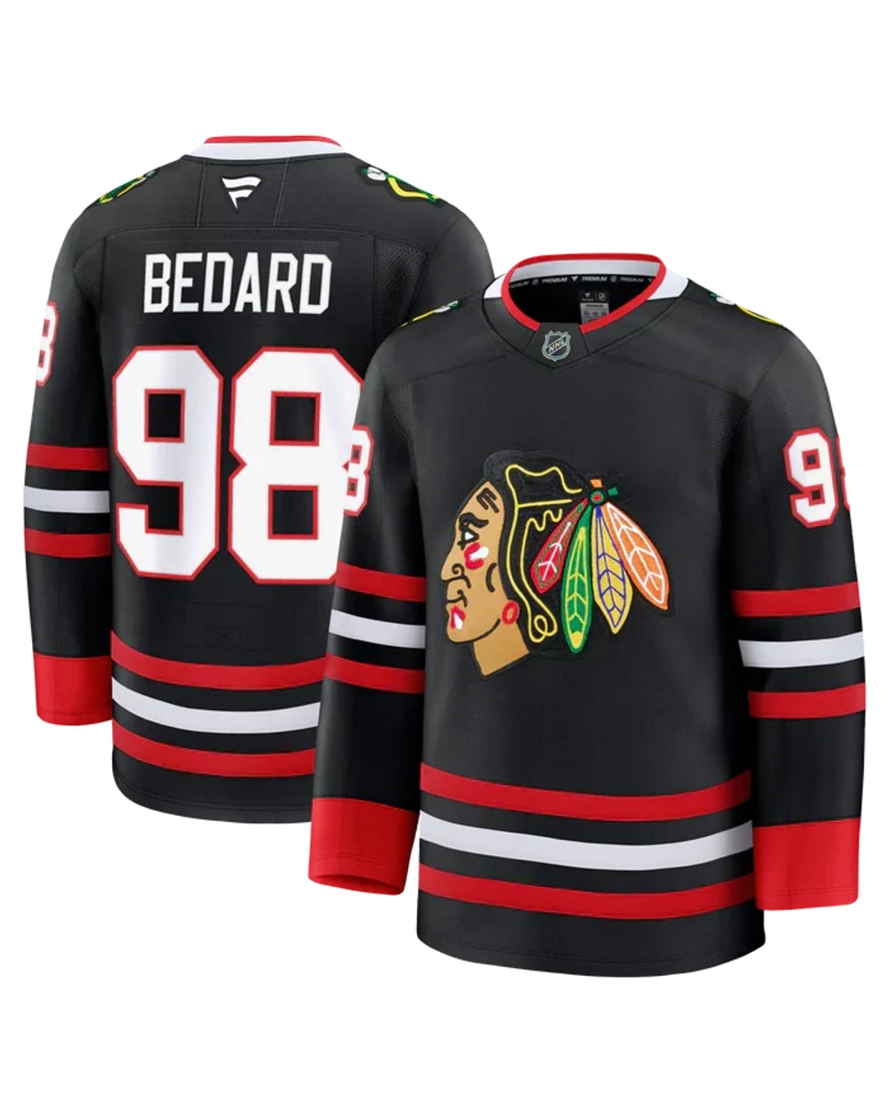 Fanatics Chicago Blackhawks Alternate Premium Jersey - Connor Bedard