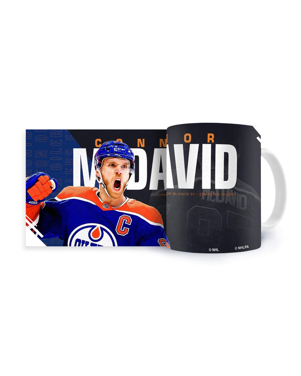 Mustang Connor McDavid Edmonton Oilers 15oz Sublimated Mug