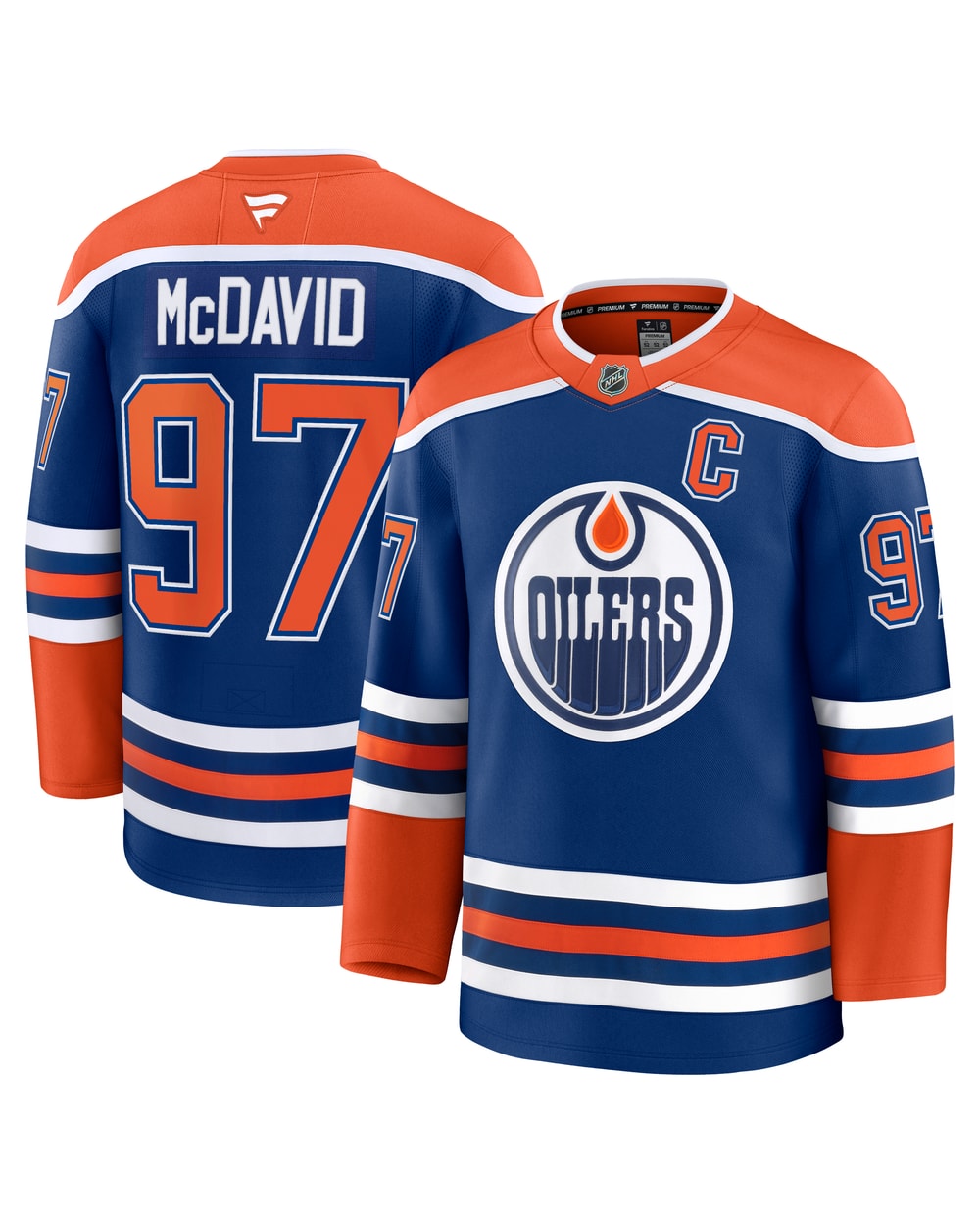 Fanatics Edmonton Oilers Home Premium Jersey - Connor McDavid