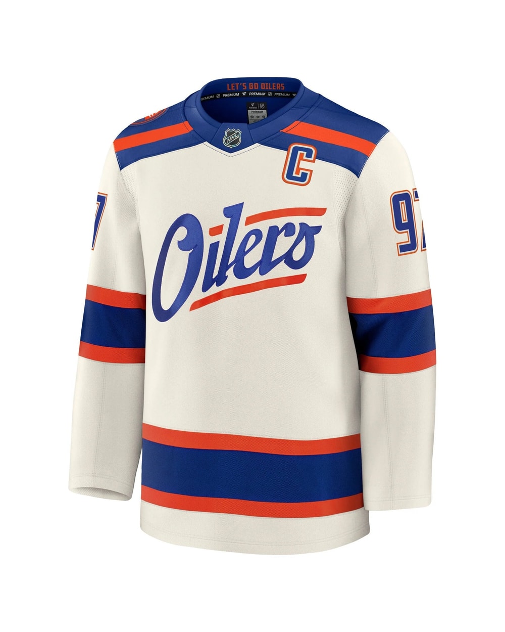 Fanatics Edmonton Oilers Alternate Premium Jersey - Connor McDavid