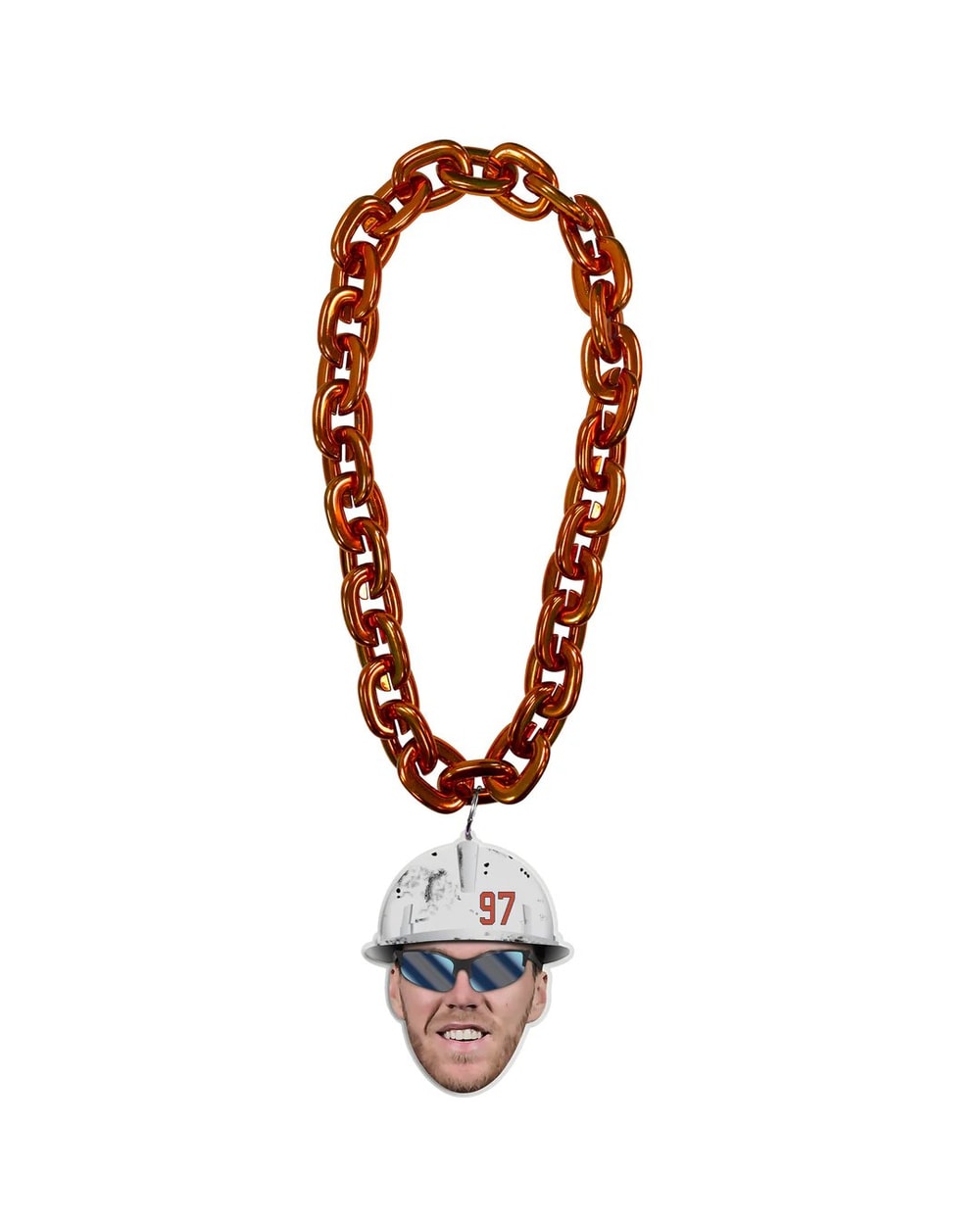 FanFave 3D Connor McDavid Oilers Face Chain