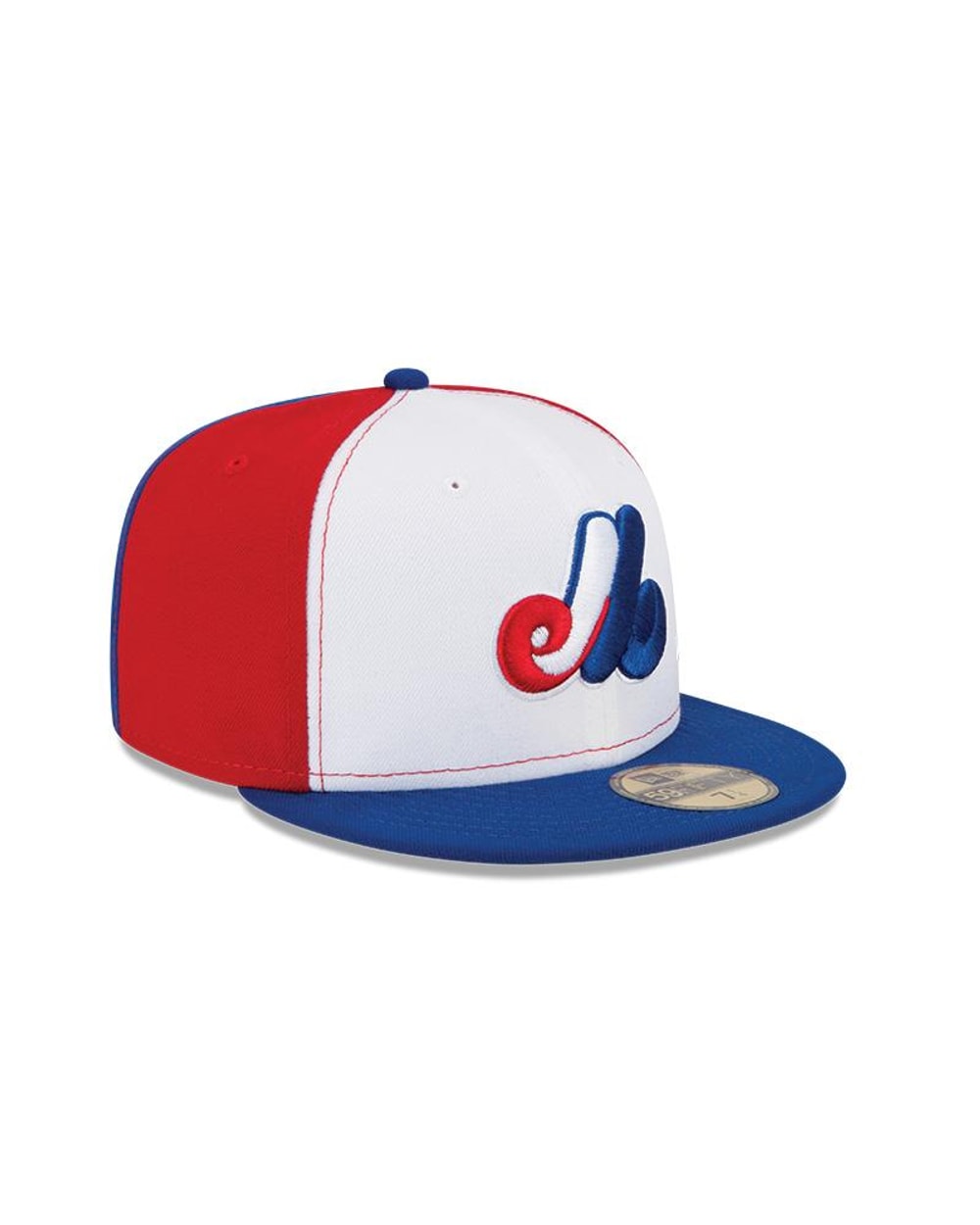 Expos Cooperstown 1969-1991 59FIFTY Tri-Colour Cap
