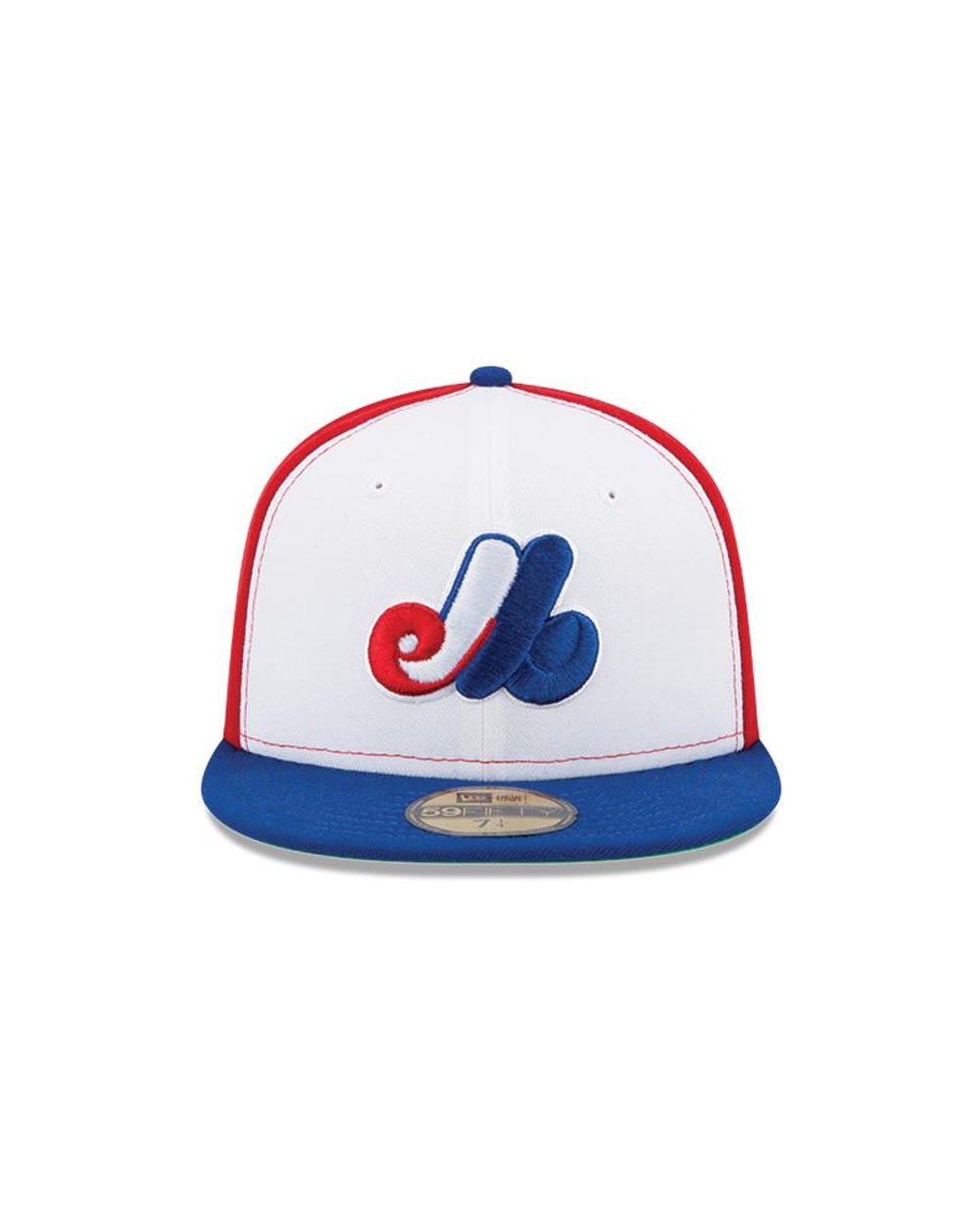 New Era Expos Cooperstown 1969-1991 59FIFTY Tri-Colour Cap