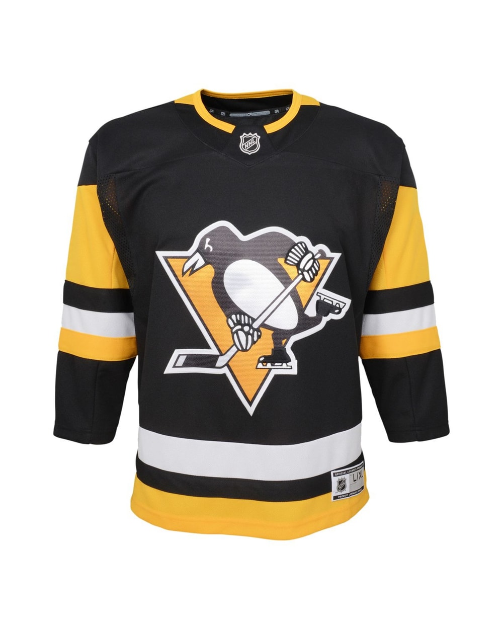 Outerstuff Youth Premier Jersey - Pittsburgh Penguins - Blank
