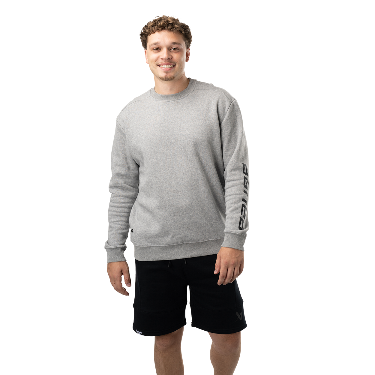 Bauer Core Knit Fleece Crew, front view