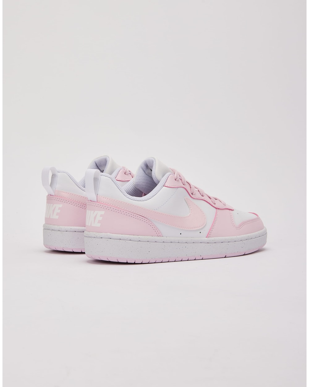 Nike Court Borough Low Recraft Big Kids' - White/Pink Foam