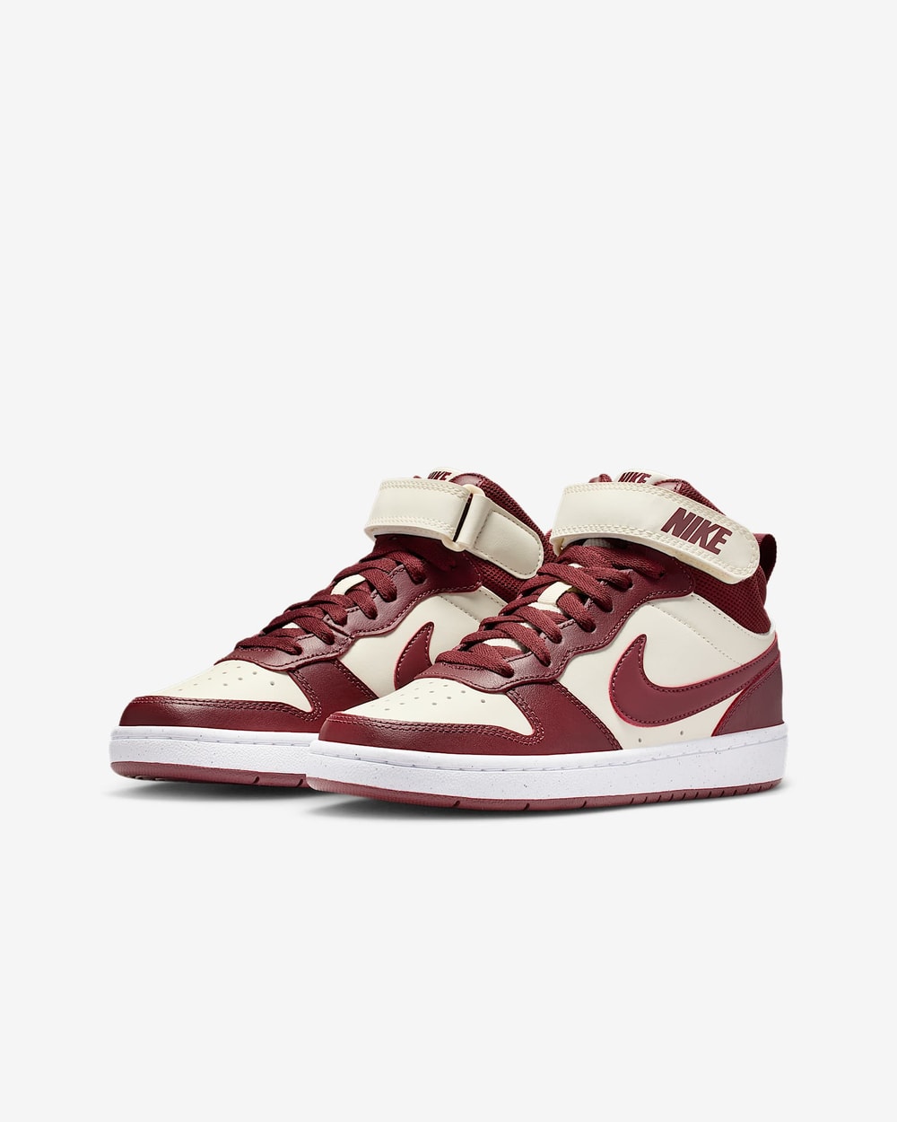 Nike Big Kids' Court Borough Mid 2 Shoes