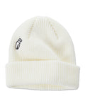 Crab Grab High Mark Beanie - White