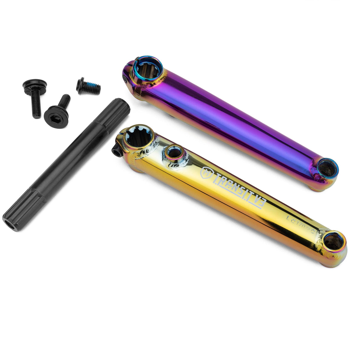 Mission Transit V3 Cranks 170mm Oil Slick