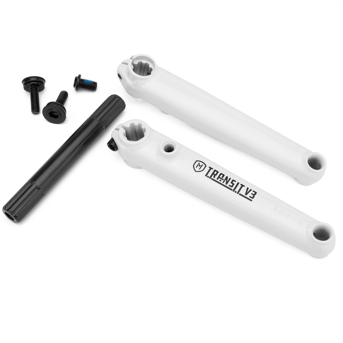 Mission Transit V3 Cranks 170mm White