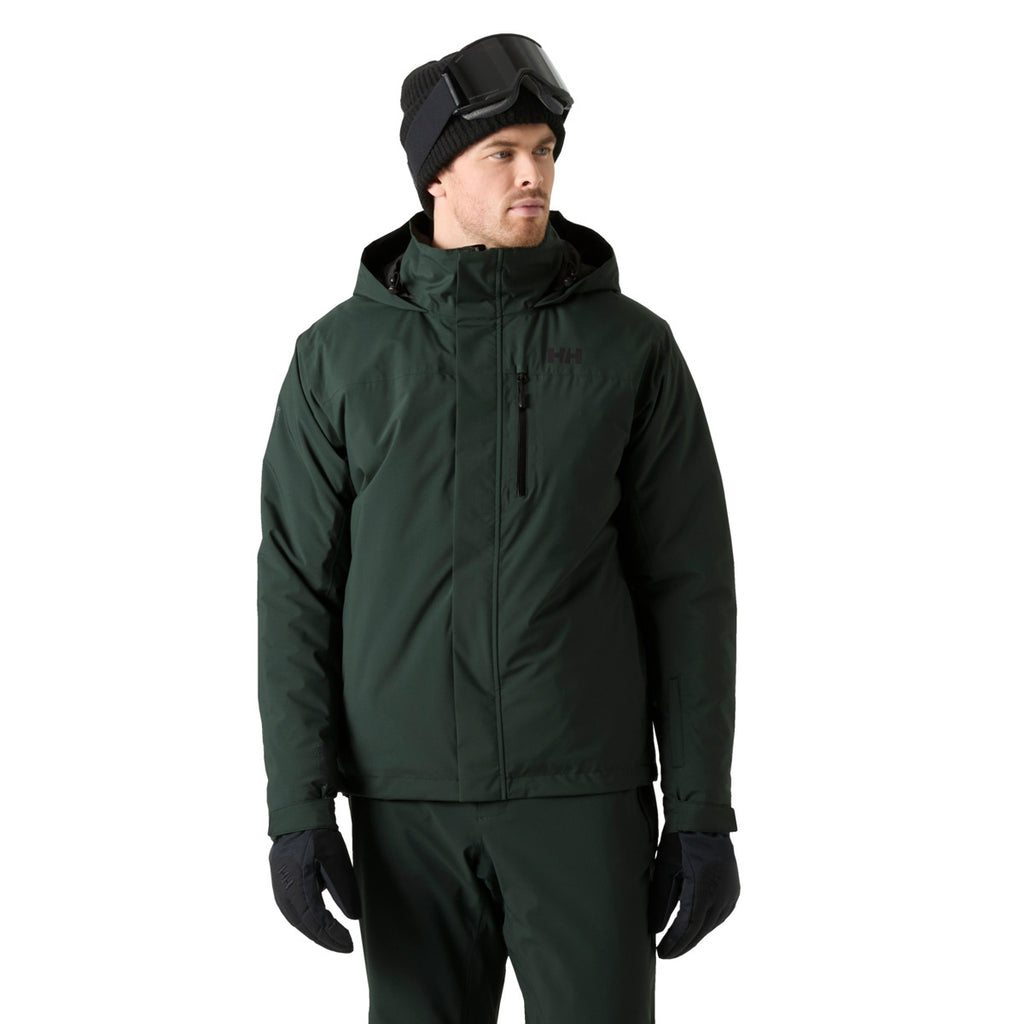 Helly Hansen Men's Crewser Jacket, Dark Jungle, on-model front