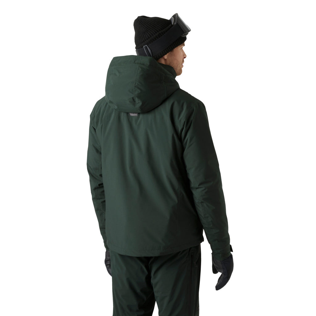 Helly Hansen Men's Crewser Jacket, Dark Jungle, on-model back