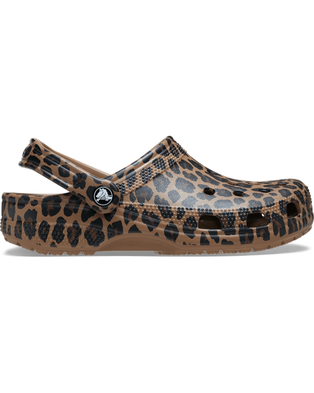 Crocs Croc Classic Animal Clog - Sepia/Leopard