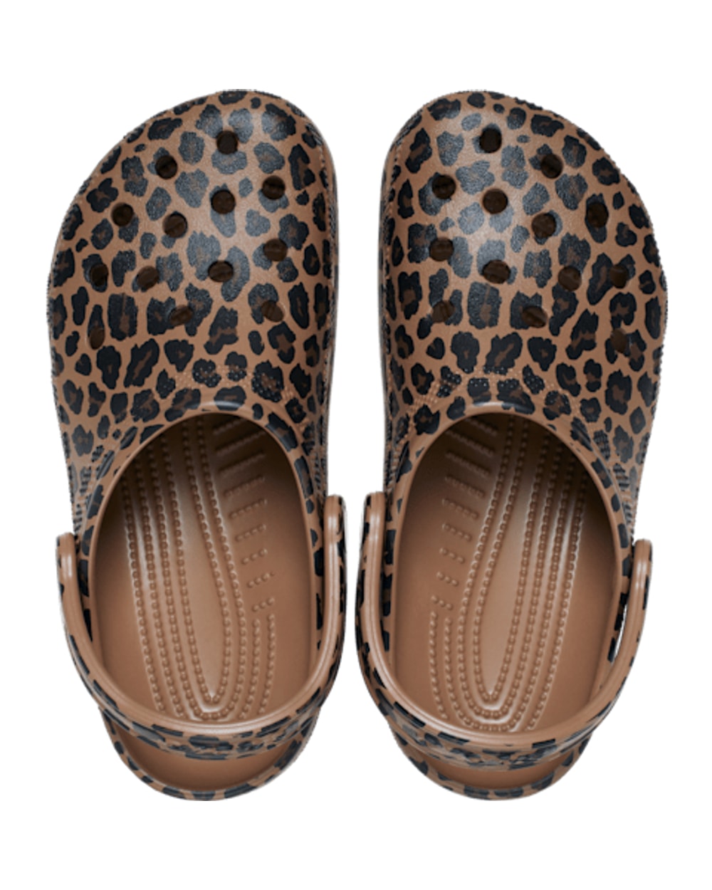 Crocs Croc Classic Animal Clog - Sepia/Leopard