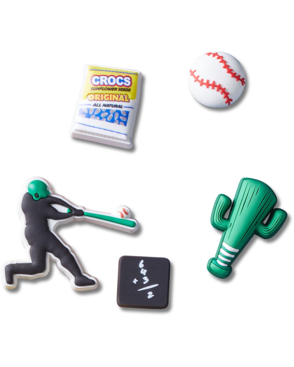 Crocs Baseball Team Jibbitz Charms - 5 Pack