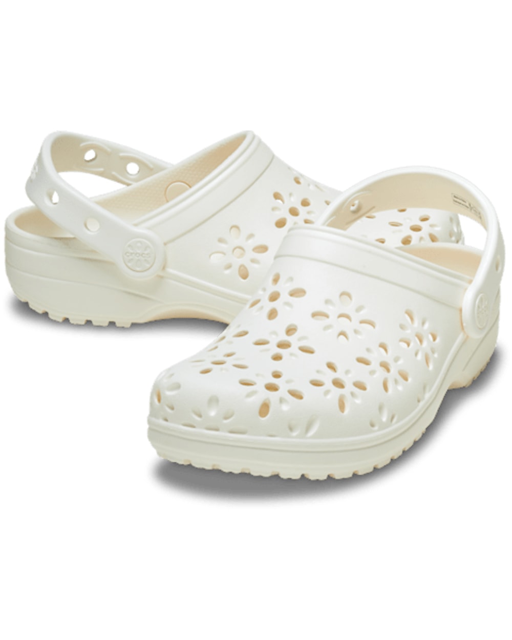 Crocs Classic Floral Cut-Out Clog