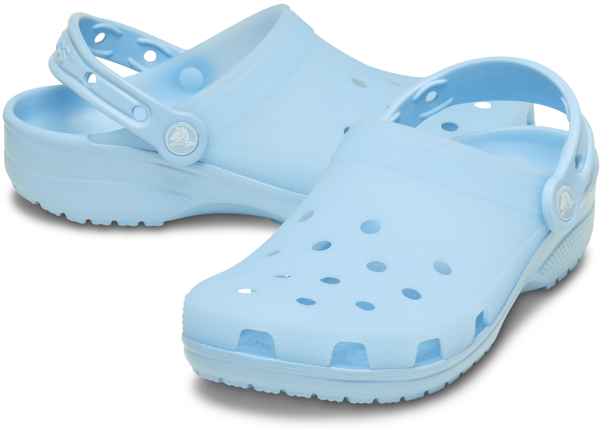 Crocs Classic Frosted Clog - Blue Calcite