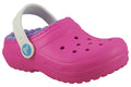 Crocs Kids Classic Lined Clog Pink Crush
