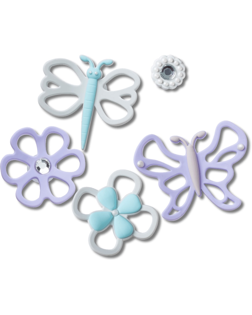Crocs Cutout Kids Jibbitz Charms - 5 Pack
