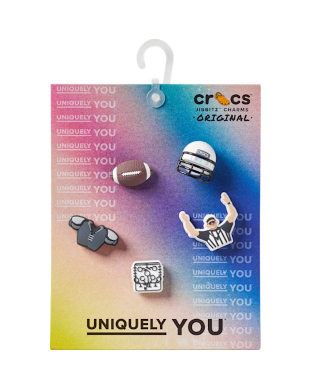 Crocs Football Team Jibbitz Charms - 5 Pack
