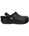 Crocs Kids' Classic Lined Clog - Black