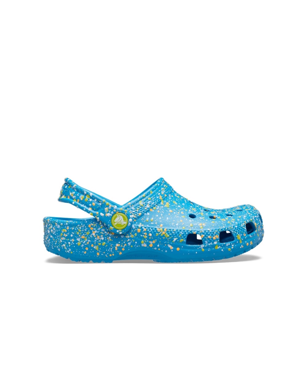 Crocs Kids Classic Paint Splatter Clog Marina Multi