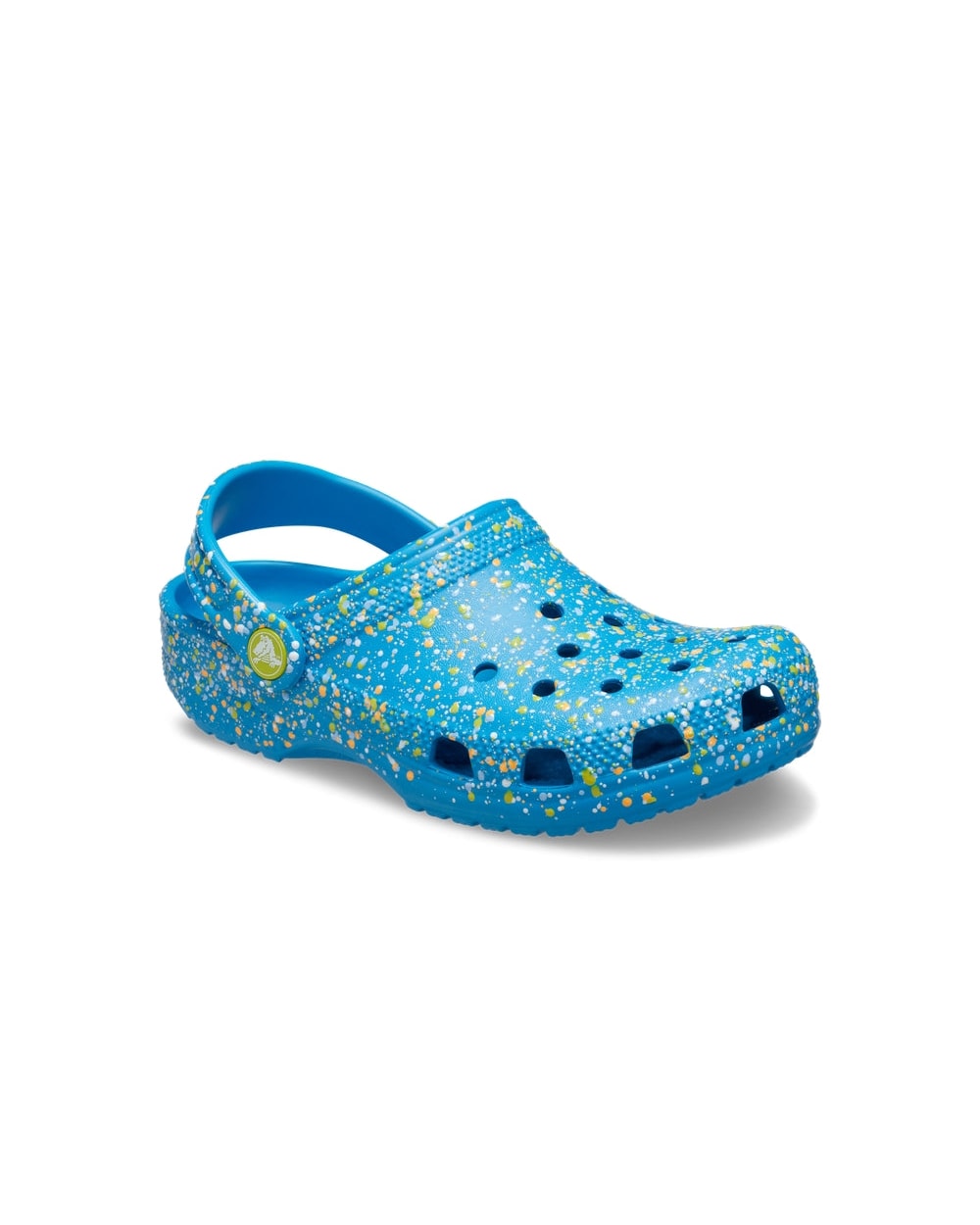 Crocs Kids Classic Paint Splatter Clog Marina Multi
