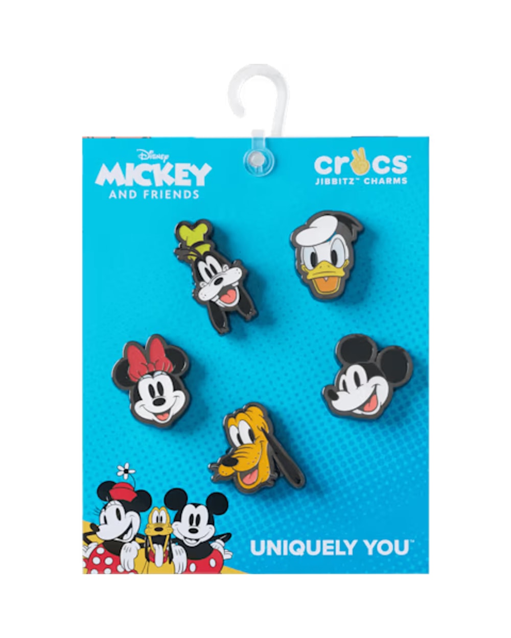 Crocs Mickey's Friends Jibbitz Charms - 5 Pack