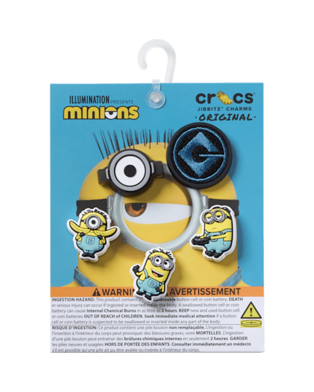 Crocs Minions Jibbitz Charms - 5 Pack