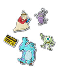 Crocs Monsters Inc. Jibbitz Charms - 5 Pack