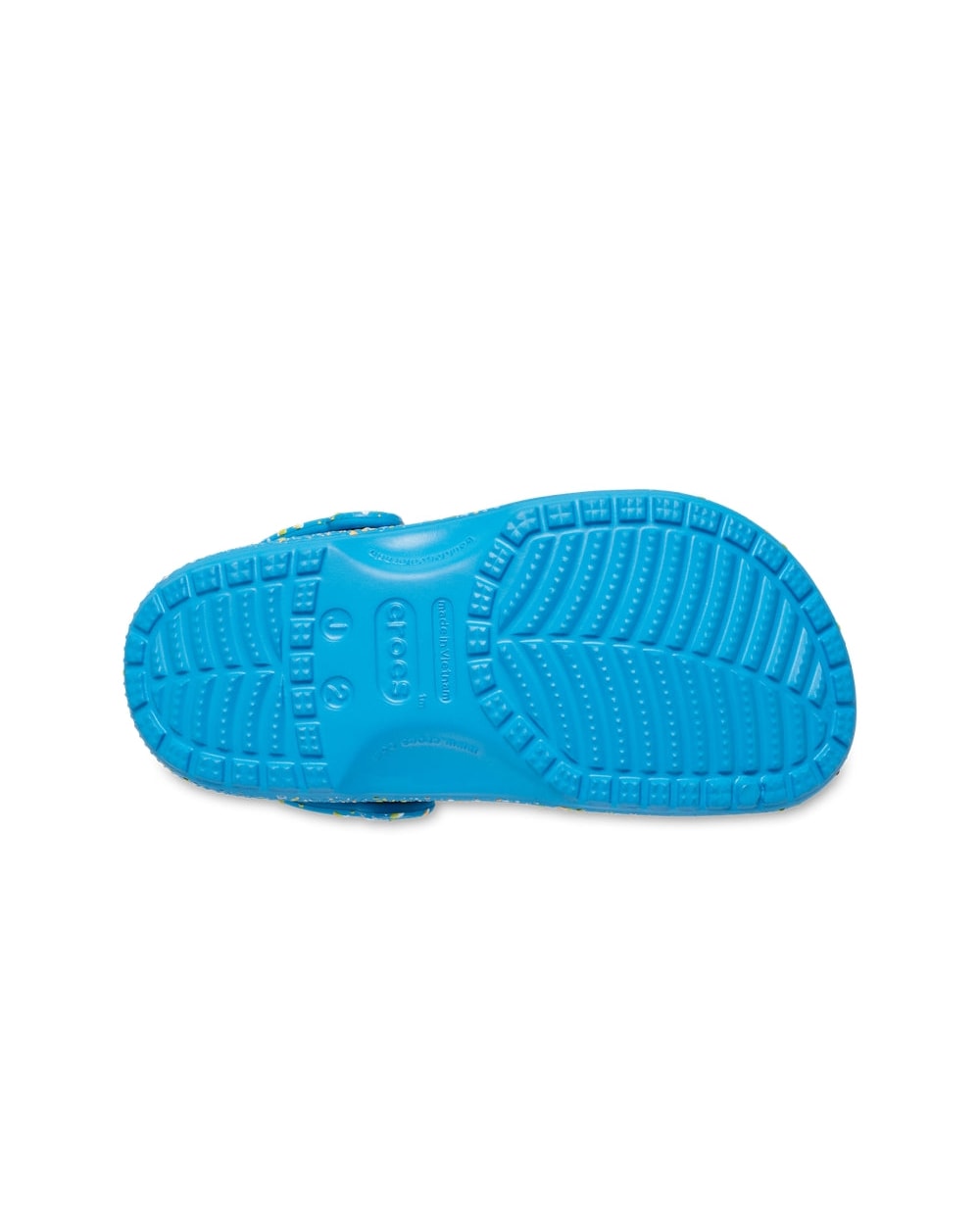 Crocs Toddler Classic Paint Splatter Clog Marina Multi