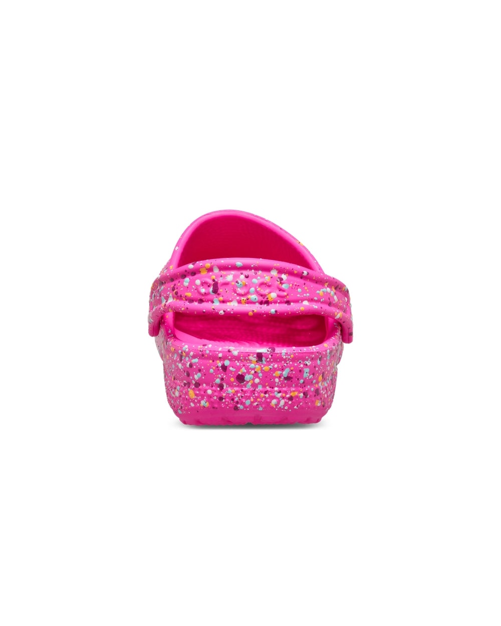 Crocs Toddler Classic Paint Splatter Clog Pink Crush
