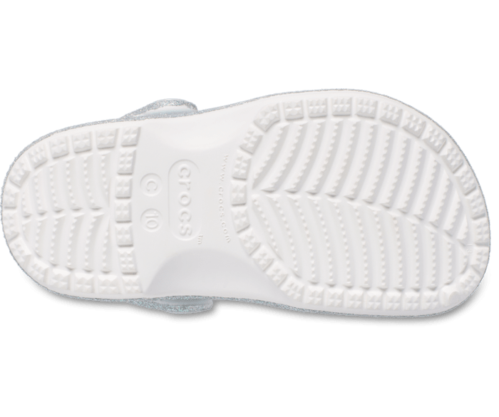 Crocs Kid's Classic Iridescent Glitter Clogs