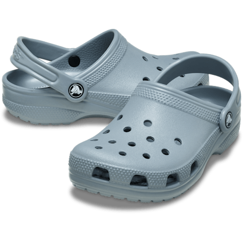Crocs Kids' Classic Clog - Concrete
