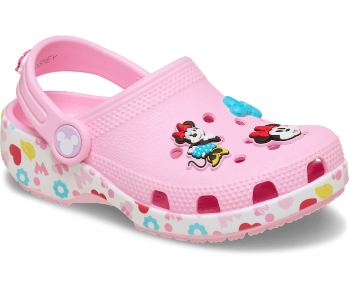 Crocs Toddlers' Mickey & Friends Minnie Classic Clogs