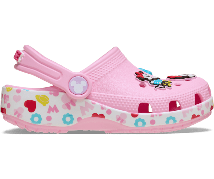 Crocs Toddlers' Mickey & Friends Minnie Classic Clogs