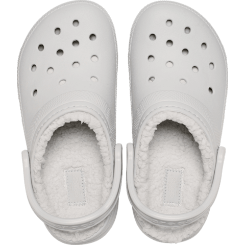 lined clog shoe zone crocs