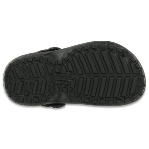 Crocs Kids' Classic Lined Clog - Black