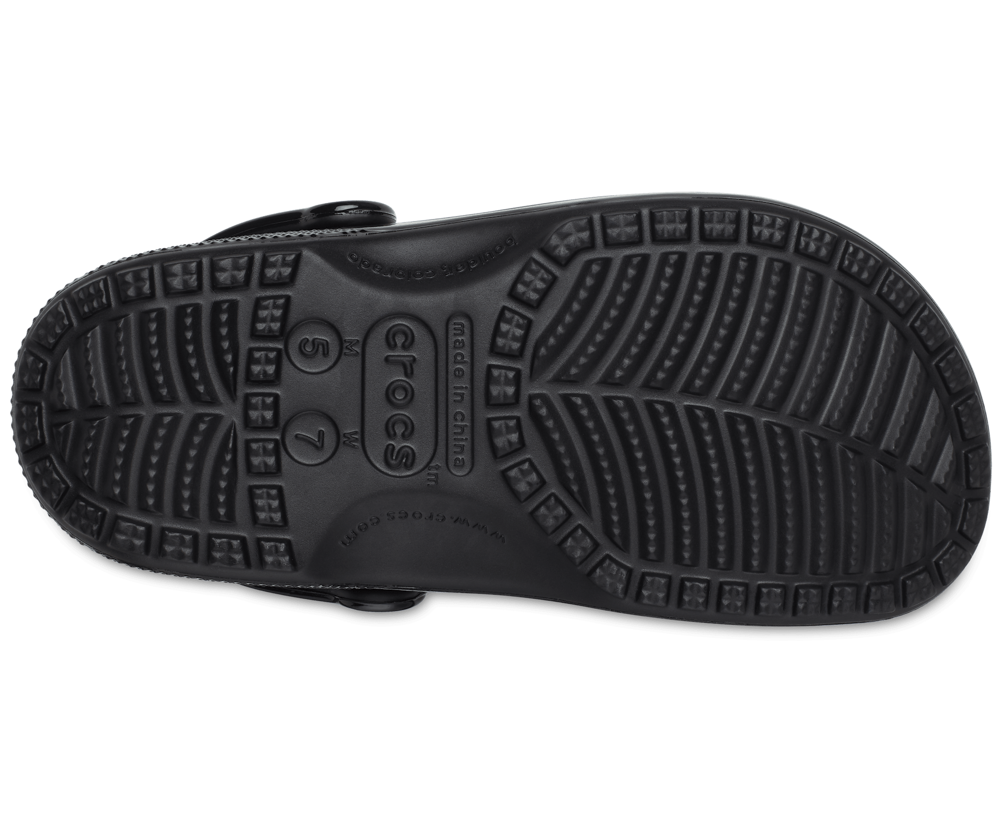 Crocs Classic High Shine Clog - Black