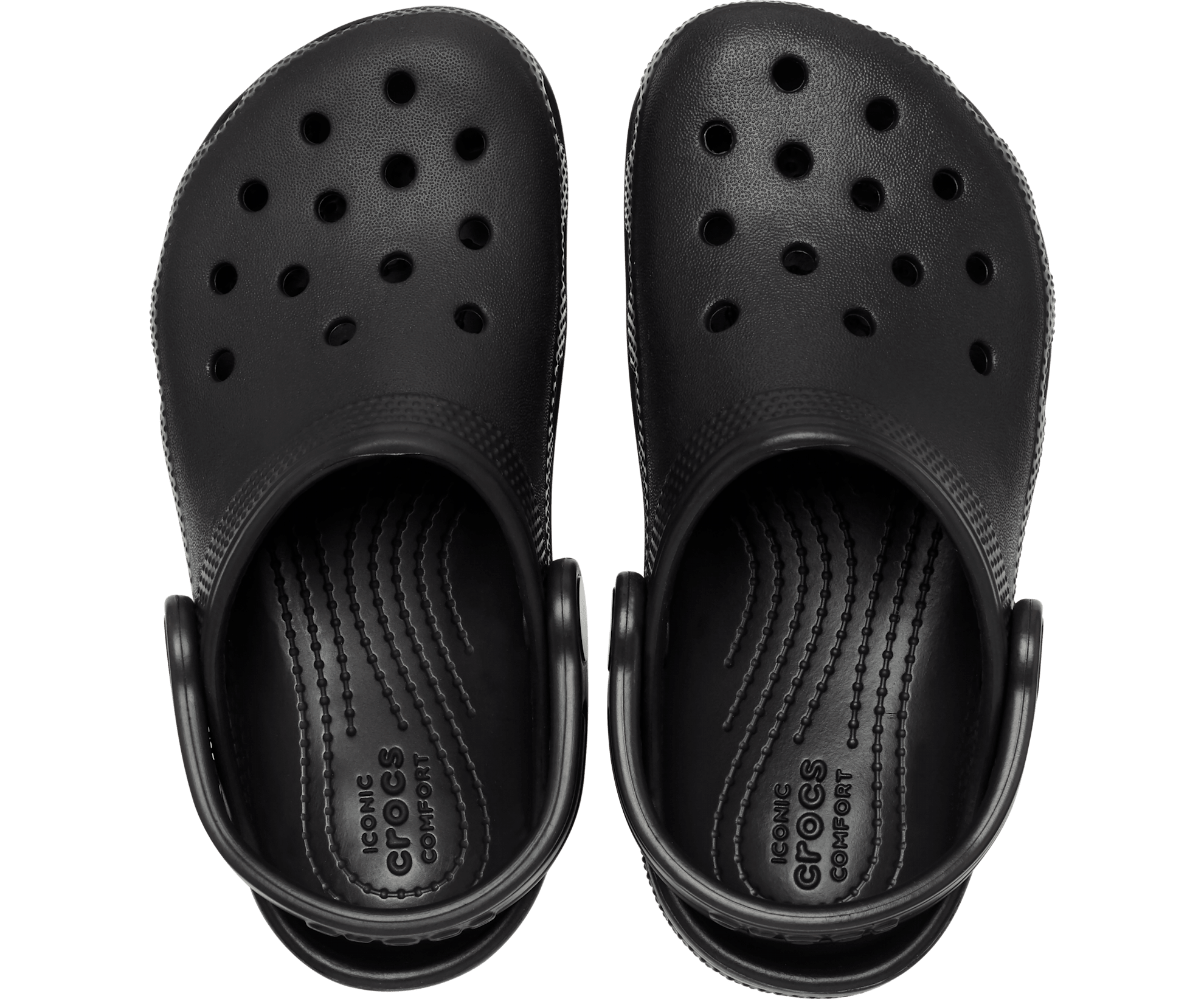 Black crocs kids discount