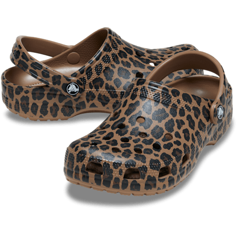 Croc Classic Animal Clog - Sepia/Leopard