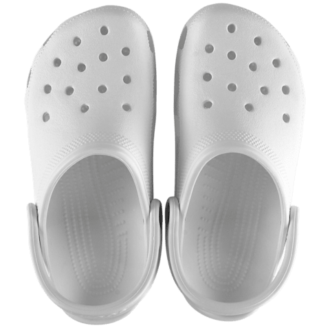 Crocs Kids' Classic Clog - White