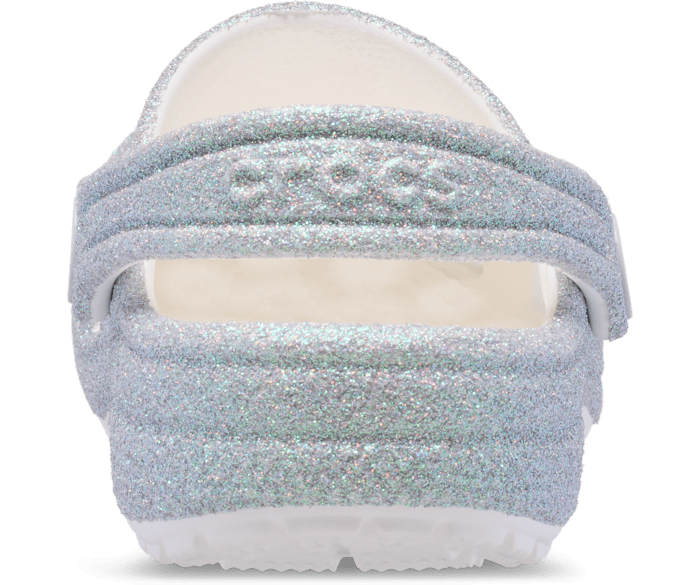 Crocs Kid's Classic Iridescent Glitter Clogs