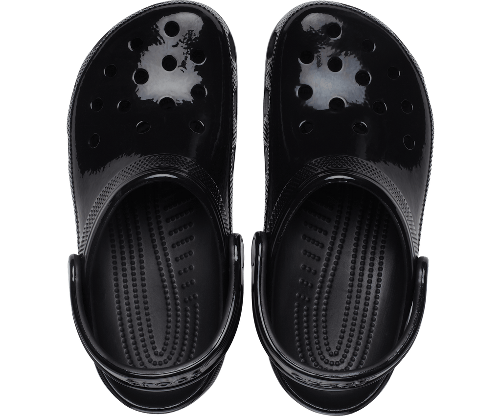 Crocs Classic High Shine Clog - Black