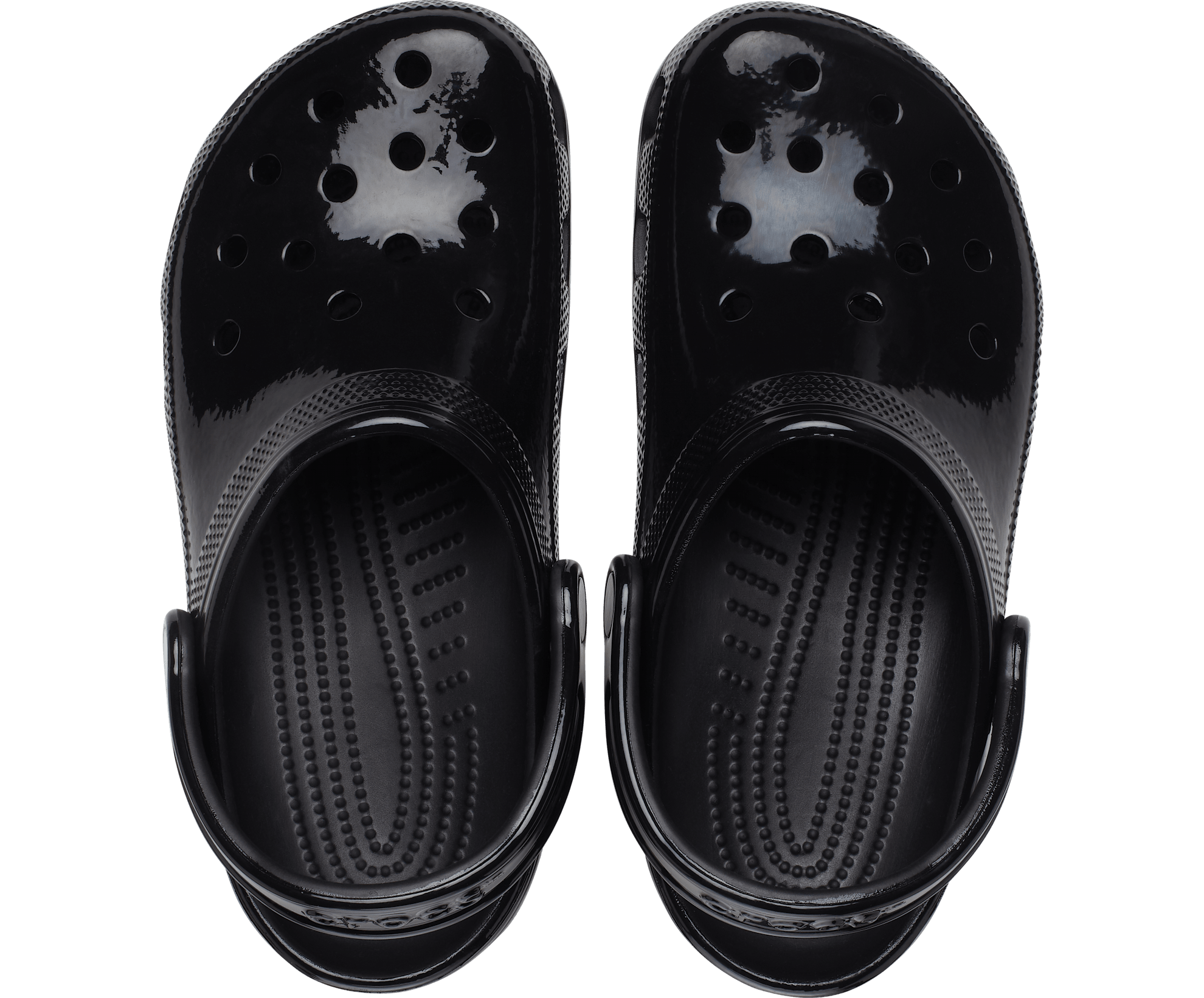 Crocs Classic High Shine Clog - Black